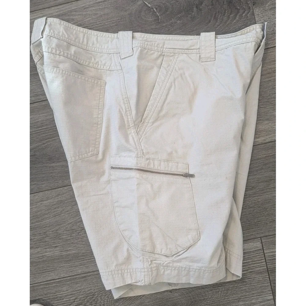 Gander‎ Mountain Mens 36 Ripstop Cargo Shorts Zip Pocket